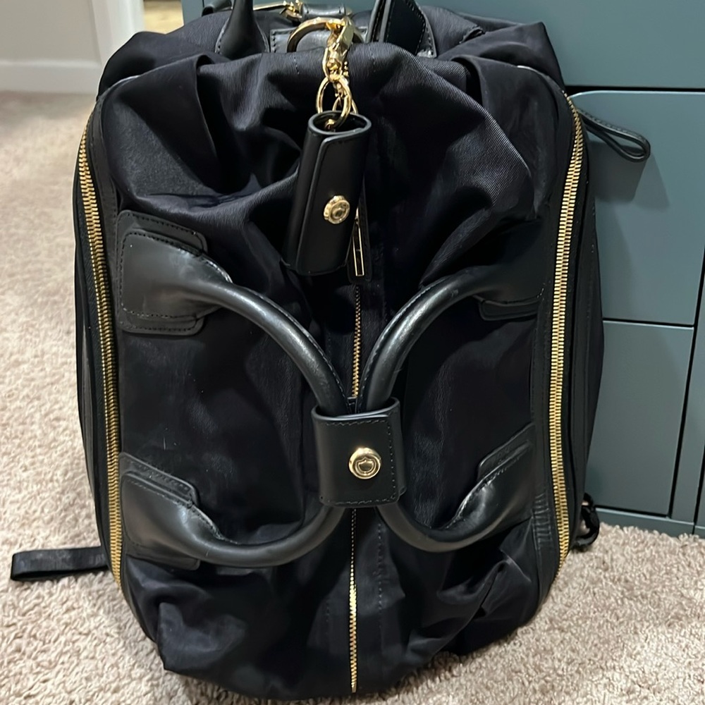 Caraa Medium Studio Bag Leather trim